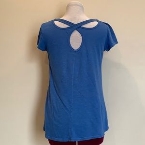 Royal blue top